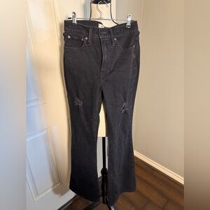 Madewell Women’s Black Mild flare Jeans